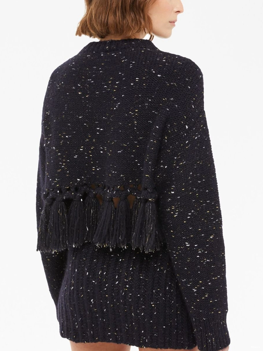 Cheap The Astral speckle-knit tasselled Women Alanui jumper 0725